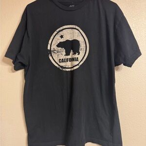 California Bear Black T-Shirt